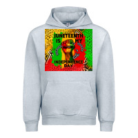 Heather Grey juneteenth is my independence day Urban Hoodie - CowGirlArtShop
