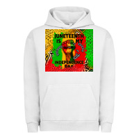 Pigment Lunar Rock juneteenth is my independence day Urban Hoodie - CowGirlArtShop