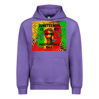 Tulip juneteenth is my independence day Urban Hoodie - CowGirlArtShop