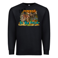 Black Fall Cutest Pumpkin In The Patch Deer Premium Sweatshirt - LillyAllenDesigns