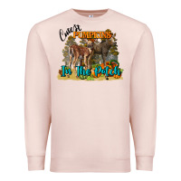 Pale Pink Fall Cutest Pumpkin In The Patch Deer Premium Sweatshirt - LillyAllenDesigns