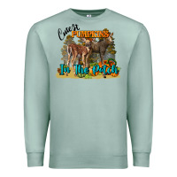 Seafoam Fall Cutest Pumpkin In The Patch Deer Premium Sweatshirt - LillyAllenDesigns