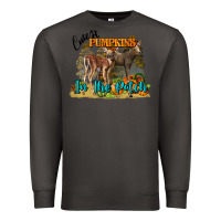 Smoke Fall Cutest Pumpkin In The Patch Deer Premium Sweatshirt - LillyAllenDesigns
