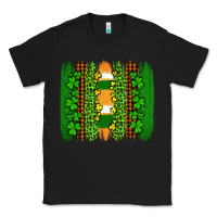 Black st patricks  brushstrokes Classic Tee - AdoDesignShop