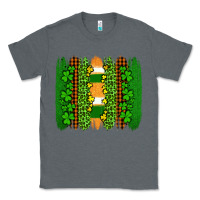 Charcoal Heather st patricks  brushstrokes Classic Tee - AdoDesignShop