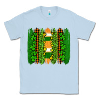 Dusty Blue st patricks  brushstrokes Classic Tee - AdoDesignShop