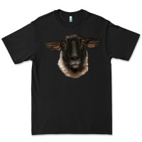 Black suffolk ewe head Premium Tee - BarkalooDesign