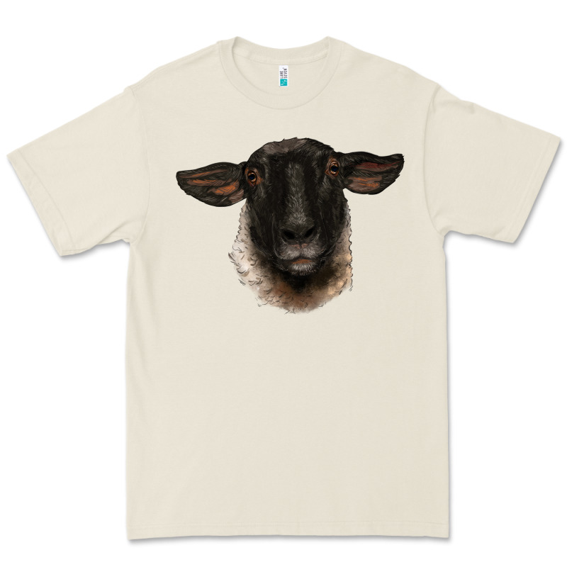 Suffolk Ewe Head Premium Tee by BarkalooDesign | Teevron