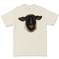 Bone suffolk ewe head Premium Tee - BarkalooDesign