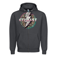 Smoke gymnast Zipper Hoodie - MaliasSmallBusiness