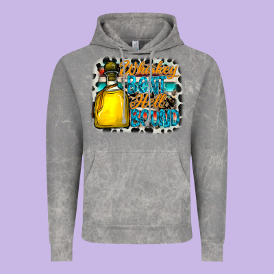 Whiskey Bent Hell Bound Vintage Hoodie Designed By Cowhidedigitalart