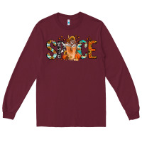 Burgundy pumpkin spice latte Long Sleeve Tee - Jasminsmagicworld