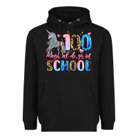Black 100 magical days of school Heavyweight Hoodie - LillyAllenDesigns