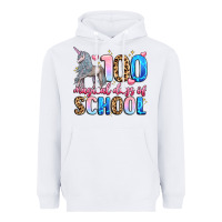 White 100 magical days of school Heavyweight Hoodie - LillyAllenDesigns