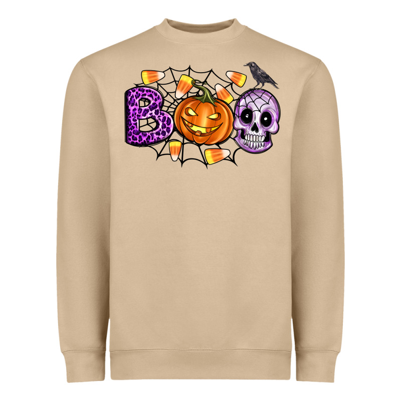 Boo Halloween Heavyweight Sweatshirt by Artiststas | Teevron