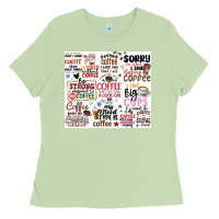 Matcha funny coffee quotes Ladies Tee - MaliasSmallBusiness