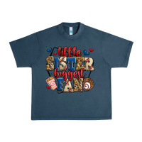 Midnight Navy little sister biggest fan baseball Urban Heavy Tee - Jasminsmagicworld