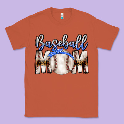 Baseball Mom Classic Tee Designed By Cowhidedigitalart