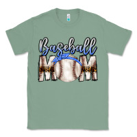 Sage Baseball Mom Classic Tee - CowhideDigitalArt
