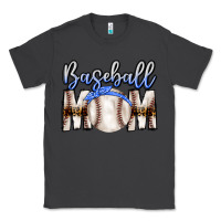 Smoke Baseball Mom Classic Tee - CowhideDigitalArt