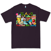Plum teacher off duty coffee cups Premium Tee - Zillion Design Studio