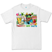 White teacher off duty coffee cups Premium Tee - Zillion Design Studio