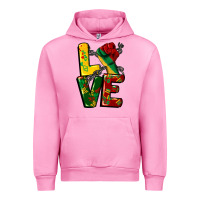 Fuchsia Pink love juneteenth Urban Hoodie - CowGirlArtShop