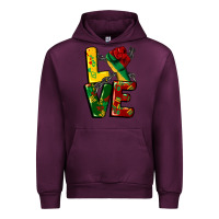 Mauve Wine love juneteenth Urban Hoodie - CowGirlArtShop