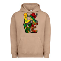 Pigment Burro love juneteenth Urban Hoodie - CowGirlArtShop