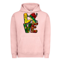 Pigment Salmon love juneteenth Urban Hoodie - CowGirlArtShop