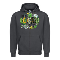Smoke one lucky nurse Zipper Hoodie - MaliasSmallBusiness