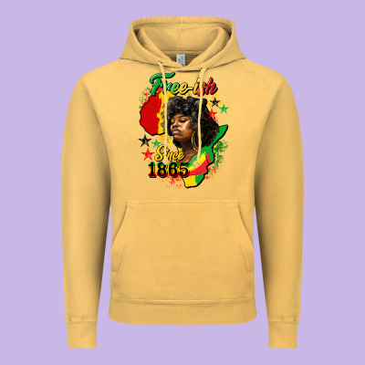 Free Ish Since 1865 Vintage Hoodie Designed By Hra Design Shop