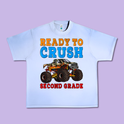 Ready To Crush Second Grade Urban Heavy Tee Designed By Artiststas