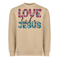 Love Like Jesus Heavyweight Sweatshirt | Teevron
