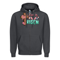Smoke he is risen Zipper Hoodie - MaliasSmallBusiness
