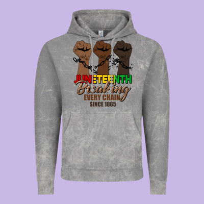 Breaking Every Chain Since 1865 Vintage Hoodie Designed By Hra Design Shop