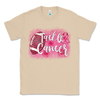 Mushroom tackle cancer football leopard Classic Tee - AdoDesignShop