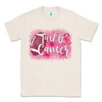 Natural tackle cancer football leopard Classic Tee - AdoDesignShop