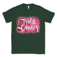 Sports Green tackle cancer football leopard Classic Tee - AdoDesignShop