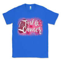 True Royal tackle cancer football leopard Classic Tee - AdoDesignShop