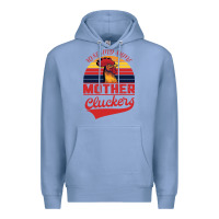 Colony Blue Rise And Shine Mother Cluckers Premium Hoodie - Bettercallsaul