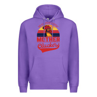 Purple Rise And Shine Mother Cluckers Premium Hoodie - Bettercallsaul
