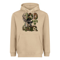 Mushroom 100 days of school hunting deer Heavyweight Hoodie - LillyAllenDesigns