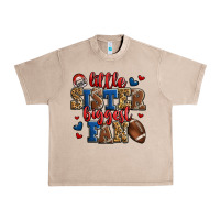 French Oak little sister biggest fan american football Urban Heavy Tee - Jasminsmagicworld