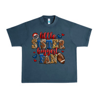 Midnight Navy little sister biggest fan american football Urban Heavy Tee - Jasminsmagicworld