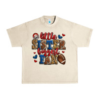 Sandshell little sister biggest fan american football Urban Heavy Tee - Jasminsmagicworld