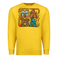 Lemon Fall Autumn Leopard Mama Premium Sweatshirt - LillyAllenDesigns