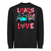 Black loads of love truck Heavyweight Sweatshirt - JahusDesignShop