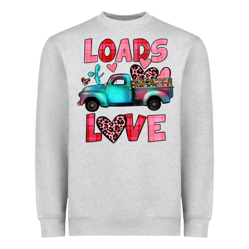 Loads Of Love Truck Heavyweight Sweatshirt by JahusDesignShop | Teevron