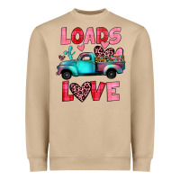 Mushroom loads of love truck Heavyweight Sweatshirt - JahusDesignShop